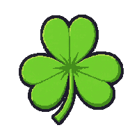 clover four leaf  tiny seedling