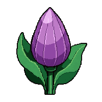 crystal magic flower  fully grown large
