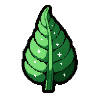 green fern frond  enchanted sparkle