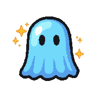 ghostly invisibility cloak  surrounded by sparkles