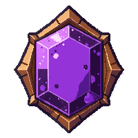 Amethyst Purple Ring  Blessed Holy Light — free pixel art sprite from Runner Rings