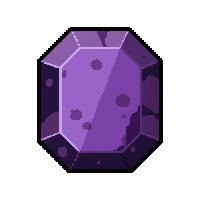 amethyst purple ring  cursed dark aura