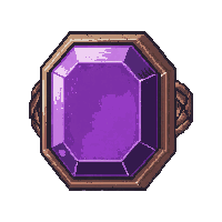 amethyst purple ring  legendary ancient