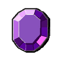 amethyst purple ring  pristine new