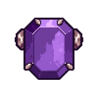 Amethyst Purple Ring  Simple Minimalist — free pixel art sprite from Runner Rings