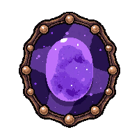 amethyst purple ring  tarnished old