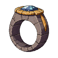 Ancient Rune Ring  Cracked Damaged — free pixel art sprite from Runner Rings