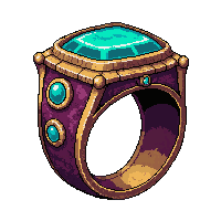 Ancient Rune Ring  Enchanted Magical Glow — free pixel art sprite from Runner Rings