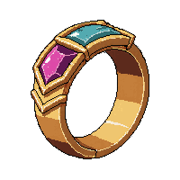 Ancient Rune Ring  Pristine New — free pixel art sprite from Runner Rings