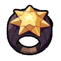 celestial star ring  cracked damaged