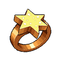celestial star ring  simple minimalist