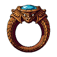 dragon scale ring  ornate filigree