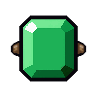 emerald green ring  pristine new