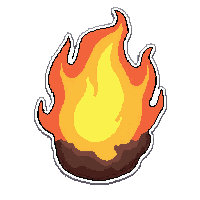 fire ember ring  blessed holy light