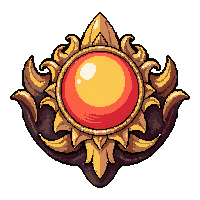 fire ember ring  ornate filigree