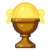 chalice of life  golden radiant glow