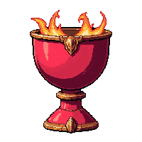 chalice of life  ruby fire burning