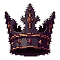 crown of the king  corrupted dark cracks