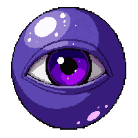 eye of the void  dormant and dull