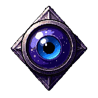 eye of the void  floating with energy
