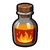 fire resistance potion  burning hot steam