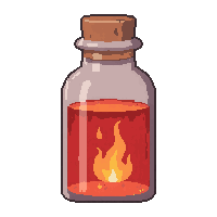 fire resistance potion  freshly brewed new