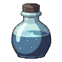 frost resistance potion  simple clay jug
