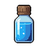 frost resistance potion  small vial tiny