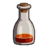 growth giant elixir  tall bottle corked