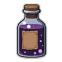 growth giant elixir  with label tag