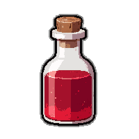 health restore red  swirling two tone