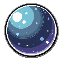 Ai Companion Orb  Quantum Entangled — free pixel art sprite from Runner Scifi Tech