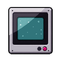 Beacon Distress Signal  Frozen In Stasis — free pixel art sprite from Runner Scifi Tech