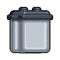 Energy Cell Battery Ancient Precursor Tech — free pixel art sprite from the Runner Scifi Tech collection, transparent PNG