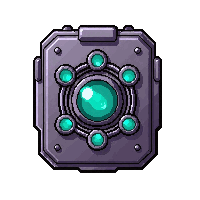 Power Core Reactor Alien Technology Organic — free pixel art sprite from the Runner Scifi Tech collection, transparent PNG