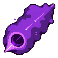 antimatter launcher  purple void energy