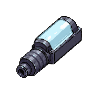 cryo freeze gun  alien organic texture