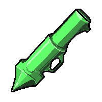 cryo freeze gun  neon green plasma