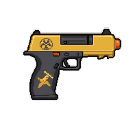 cryo freeze gun  yellow hazard marked