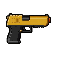 disruptor pistol  gold commander grade