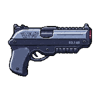 disruptor pistol  translucent energy field