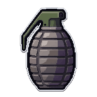 emp grenade device  alien organic texture