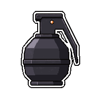 emp grenade device  carbon black stealth