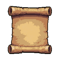 Ancient Forbidden Scroll  Glowing Magical Aura — free pixel art sprite from Runner Scrolls