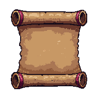 Dark Curse Scroll  Glowing Magical Aura — free pixel art sprite from Runner Scrolls