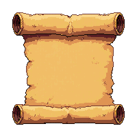 Dark Curse Scroll  Golden Embossed — free pixel art sprite from Runner Scrolls