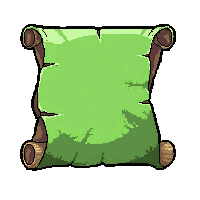 healing green scroll  dark shadow wisps