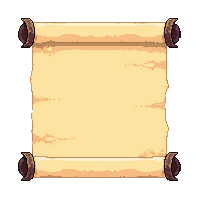Mind Control Scroll Pristine New Paper — free pixel art sprite from the Runner Scrolls collection, transparent PNG