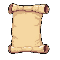 Tornado Wind Scroll Rolled Parchment Tied — free pixel art sprite from the Runner Scrolls collection, transparent PNG