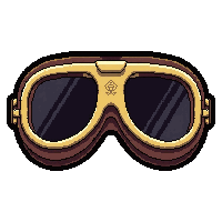 aviator goggles brass  aristocrat luxurious